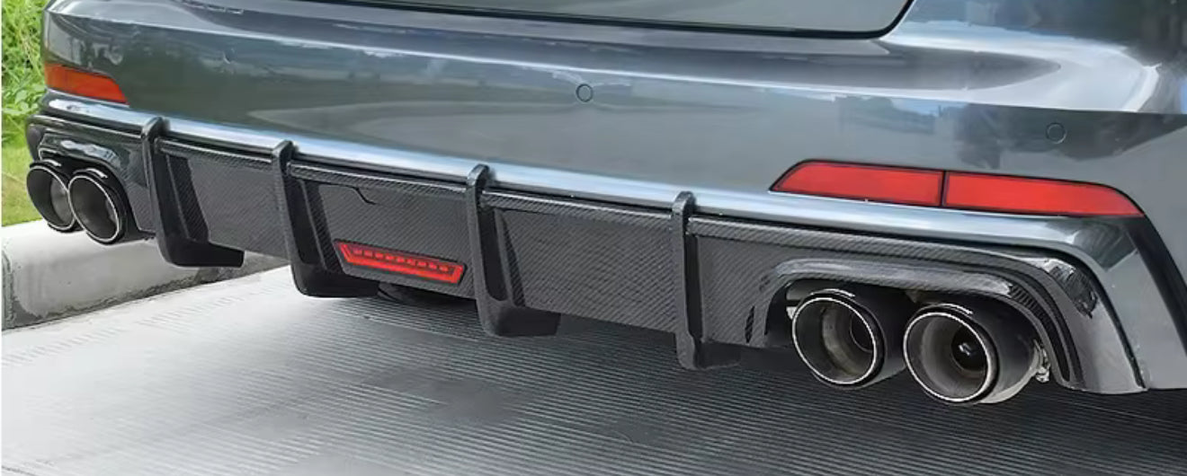 Diffusore posteriore stile audi S6 dal 2019 in poi