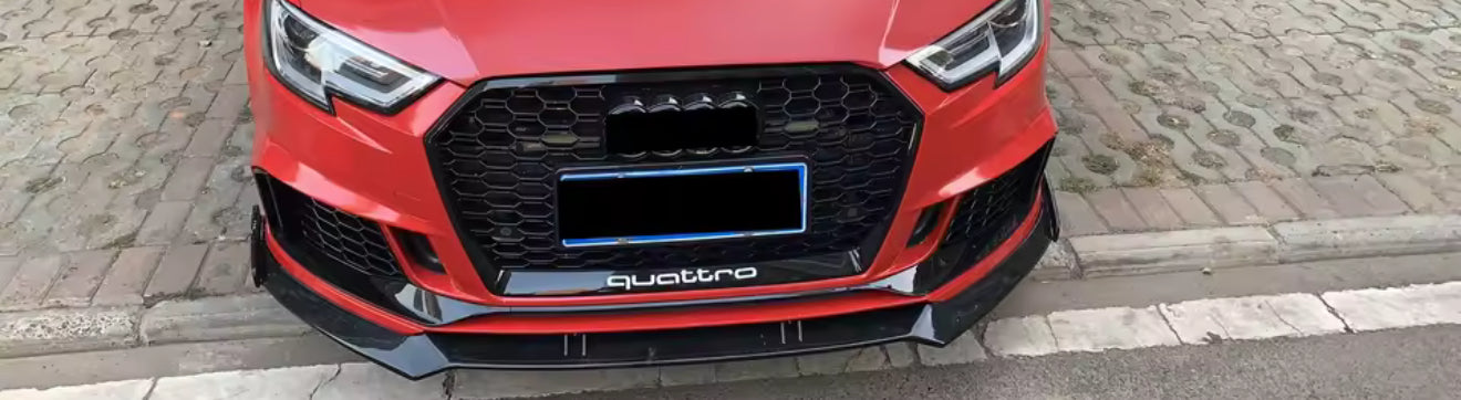 Griglia a nido d’ape con radar per audi A3 2017/2020