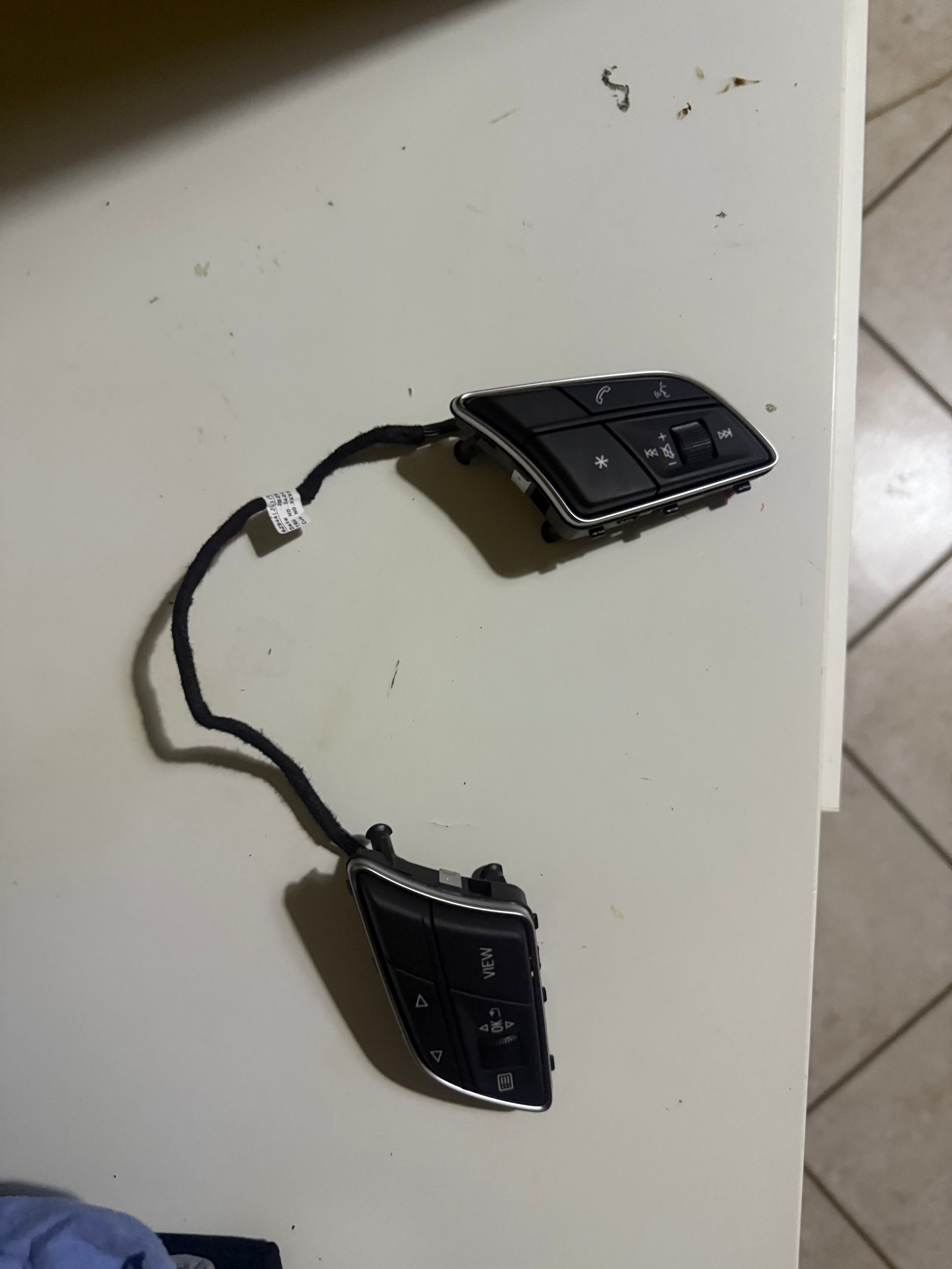 Comandi al volante per A3 restailyng con cockpit e paddle