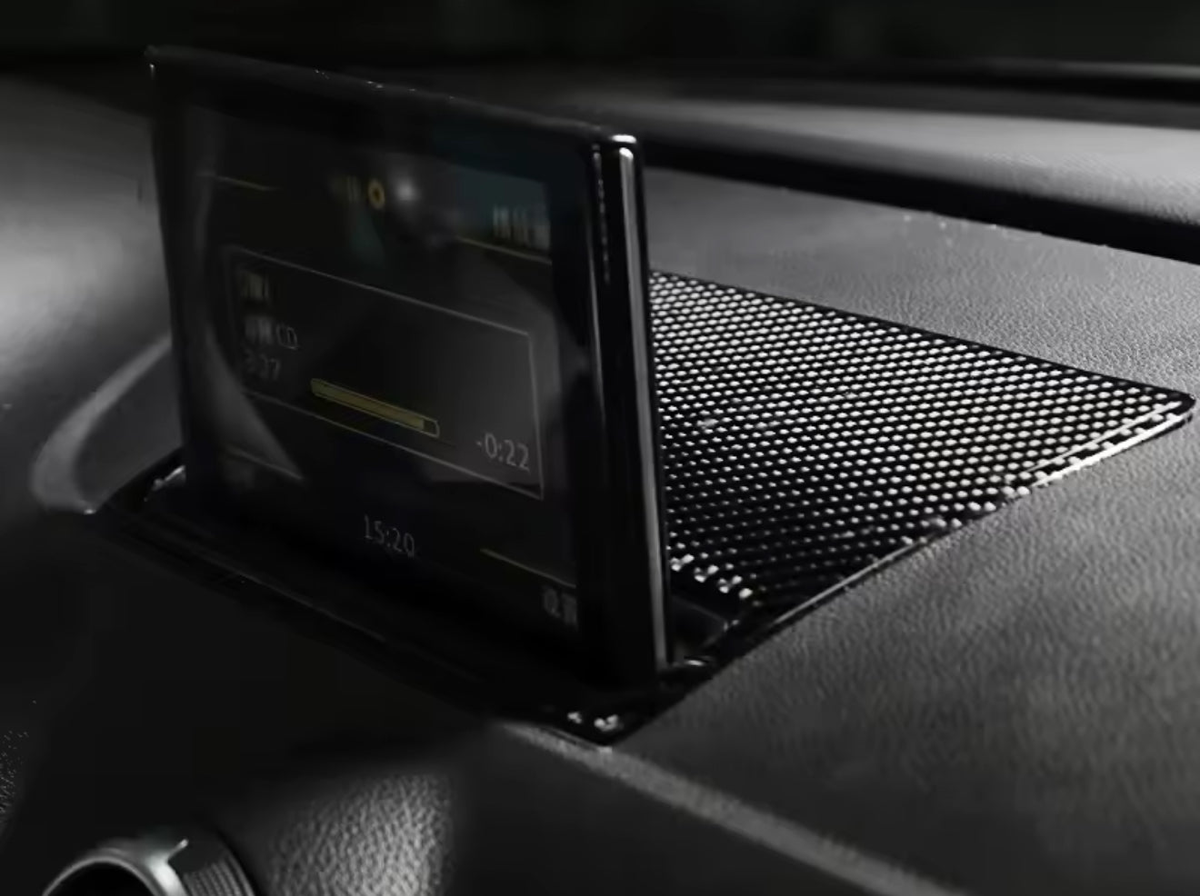 Cover in carbonio per stereo/display audi A3