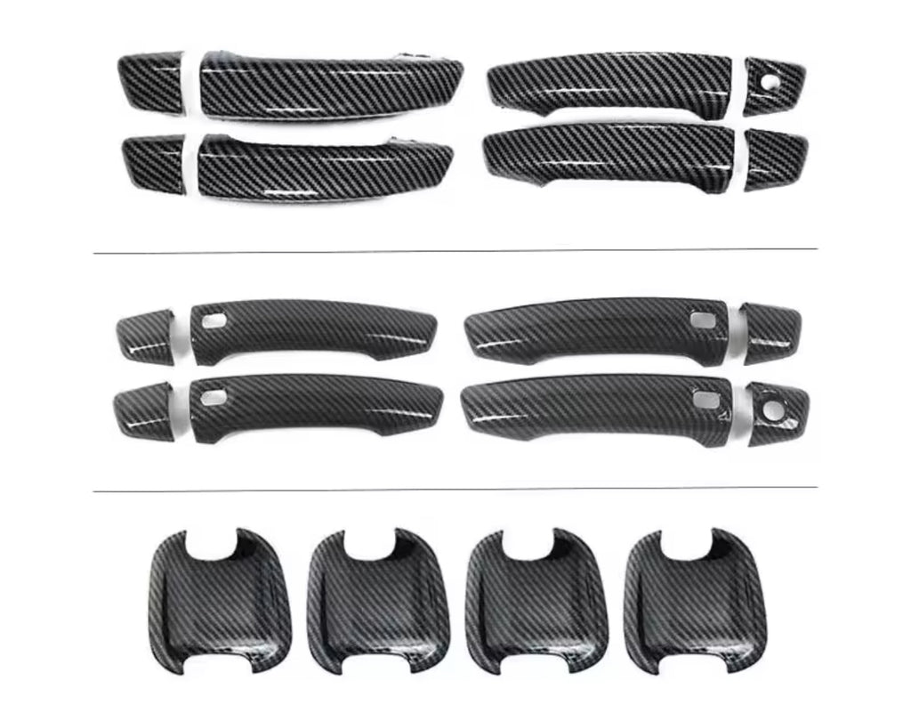 Kit  cover in carbonio per maniglie audi A3