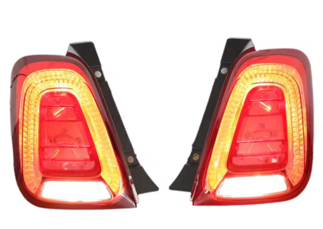 Coppia stop full led per fiat 500 dal 2016 in poi originali