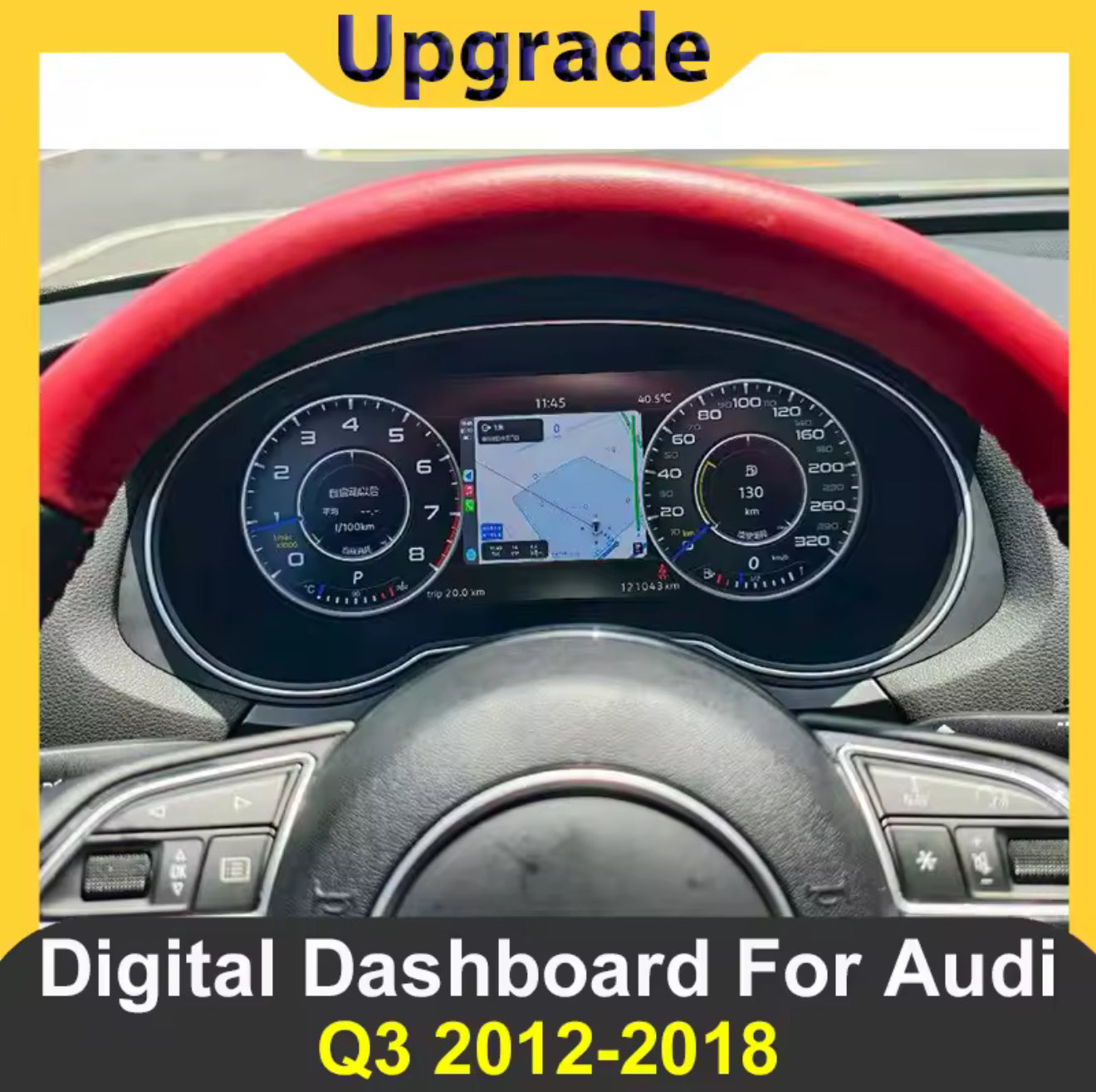 Cockpit per audi Q3 dal 2012/2018
