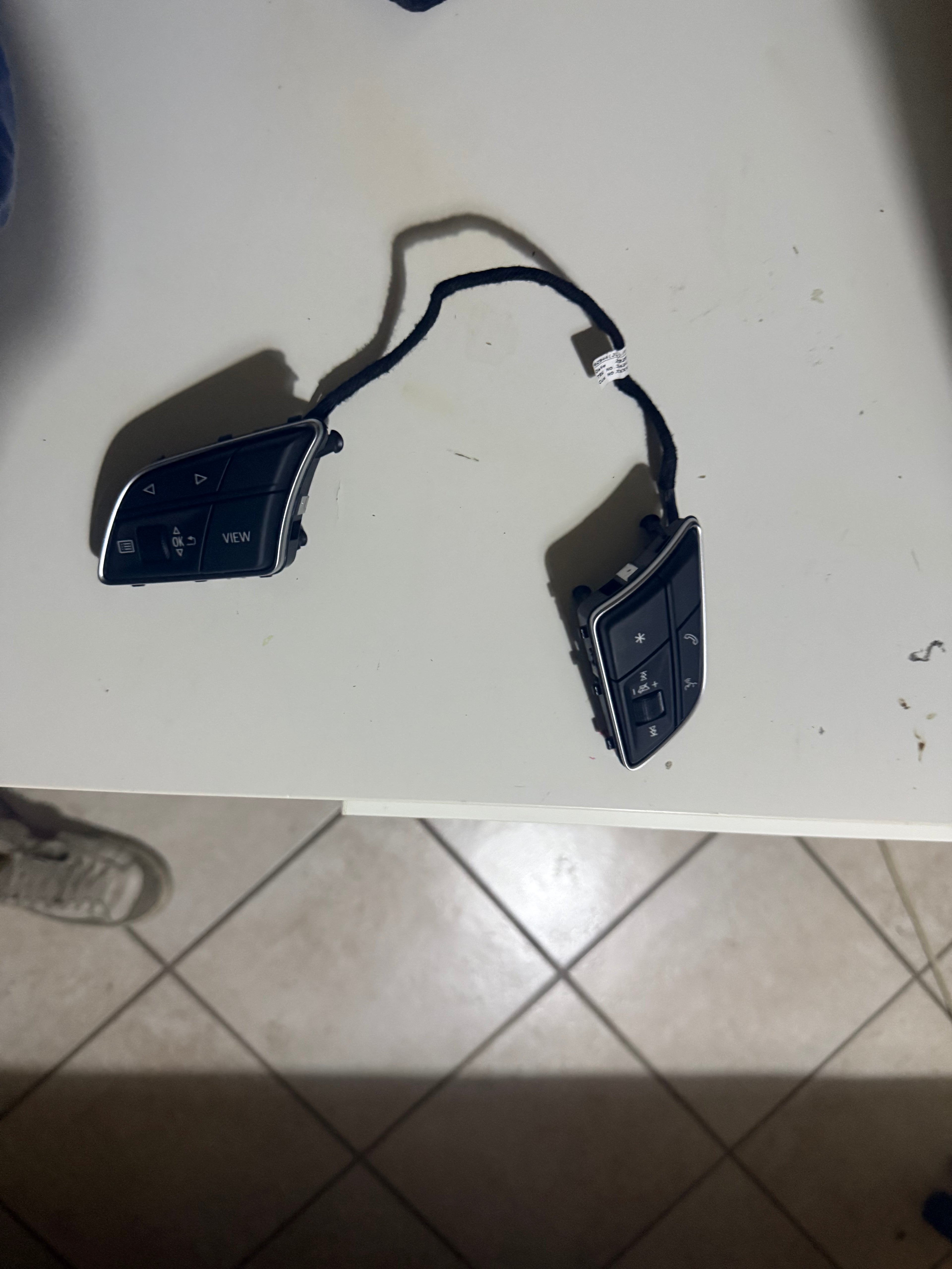 Comandi al volante per A3 restailyng con cockpit e paddle