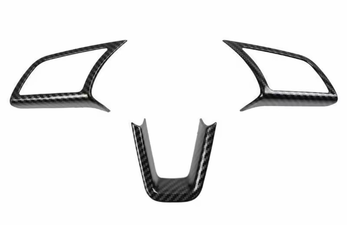 Cover in carbonio comandi al volante audi A3
