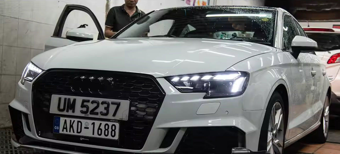 Fari full led retrofit audi A3 modello faro a Z