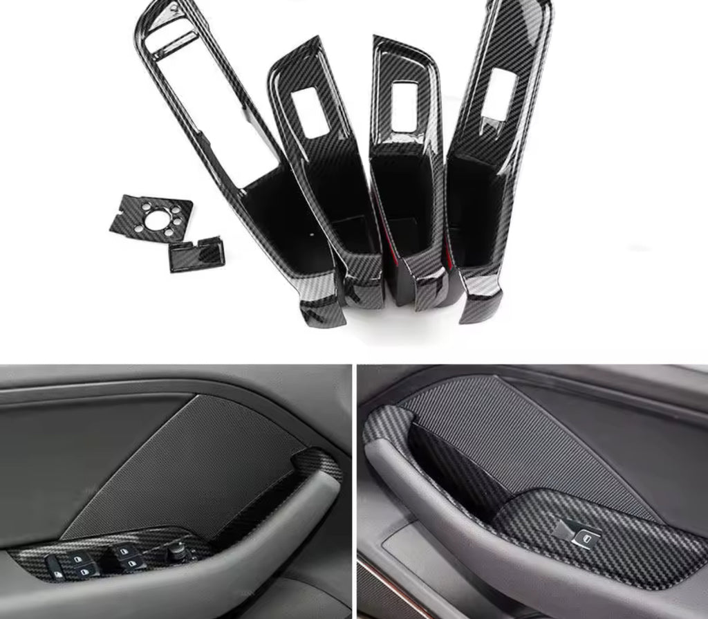 Cover carbonio maniglie interne audi A3 8V