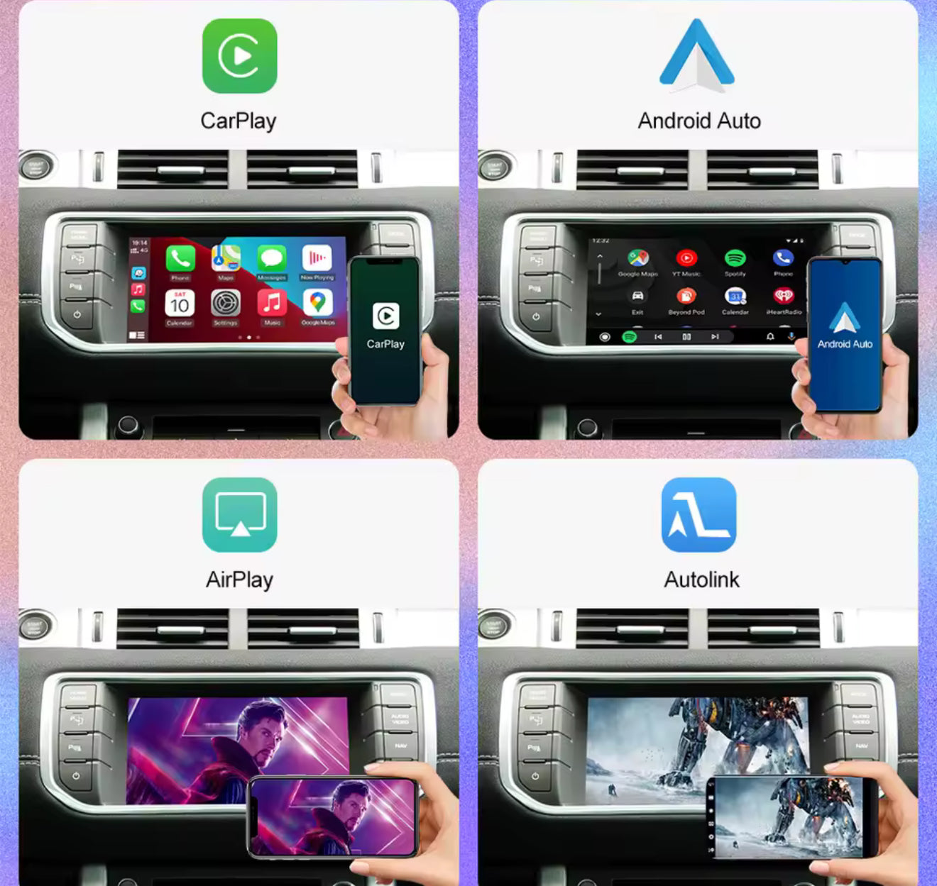 Stereo/display range rover evoque dal 2012