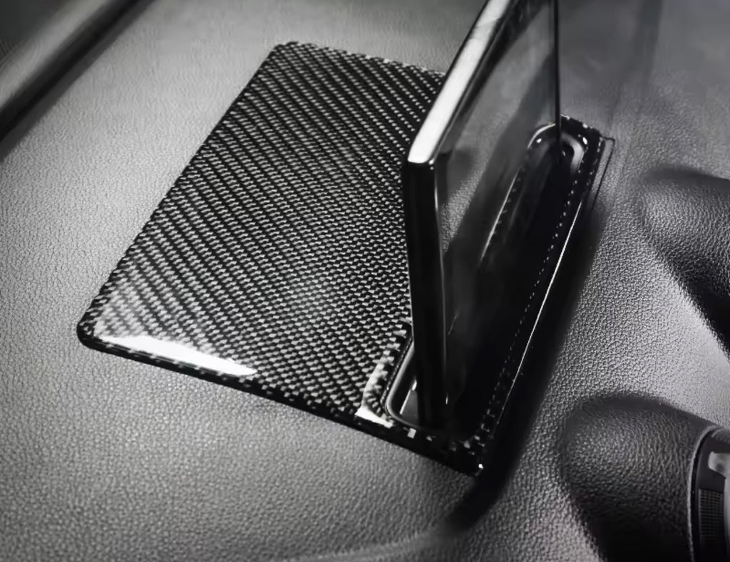 Cover in carbonio per stereo/display audi A3