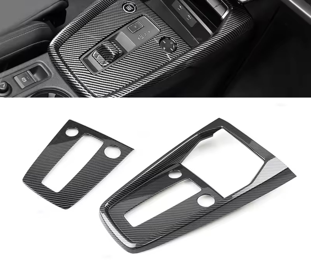 Cover in carbonio per pannello cambio audi RS3 8Y