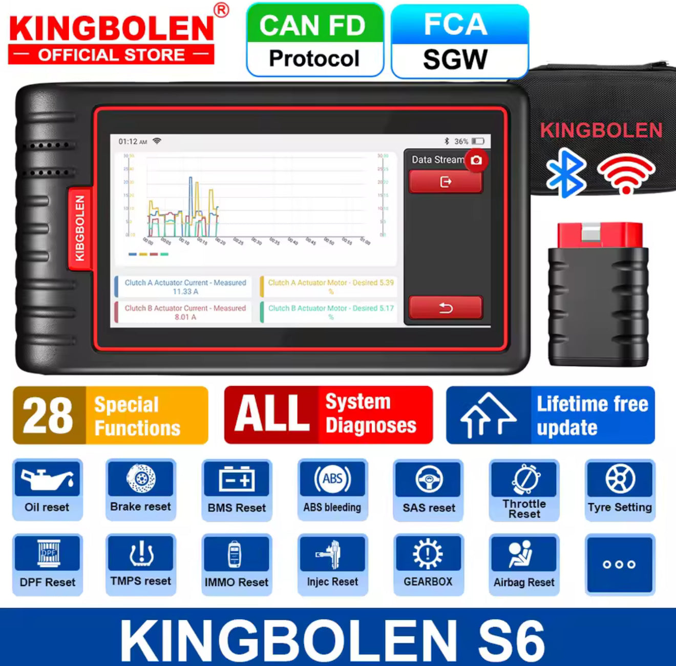 Obd professionale per meccanici