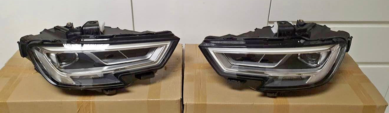 Coppia fari full led xenon audi A3 modello faro a Z