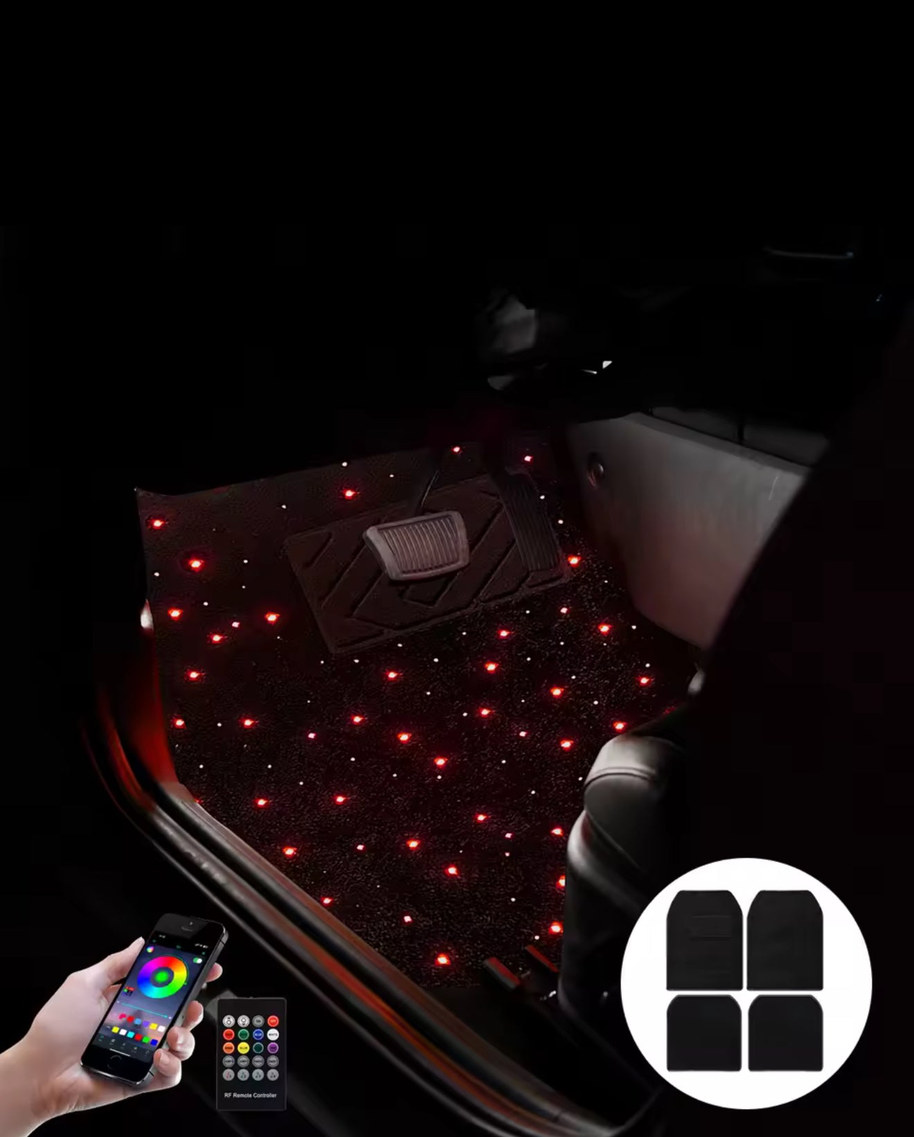 Tappetini rgb universali